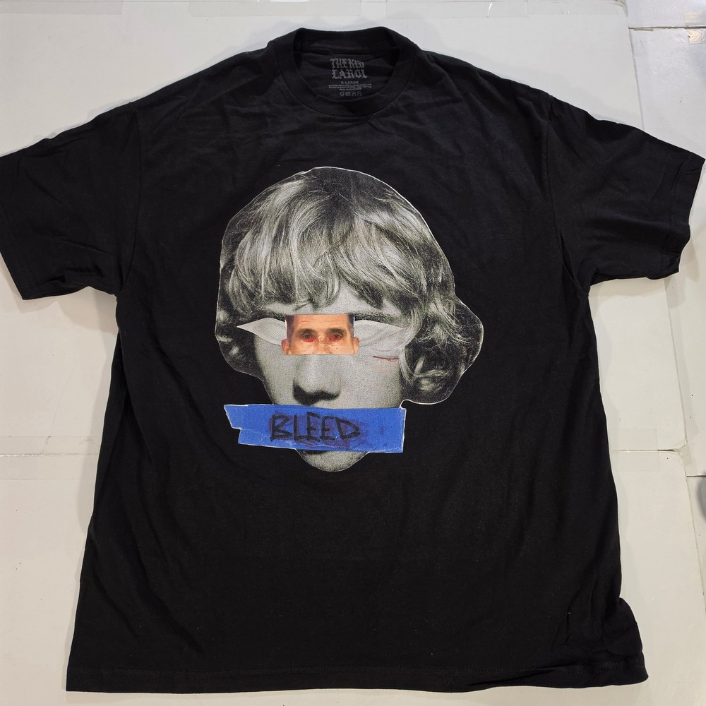 The Kid LAROI Bleed Graphic T-Shirt Black XL NWOT Official Concert Tour Merch